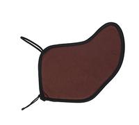 WGFOIP Almohadilla de Descanso para el Hombro de Violín 4/4-3/4, Protector de Cojín de la Barbilla de Franela para Tocar el Instrumento de Cuerda (Café)