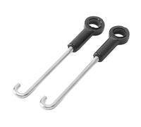 WGFOIP Biela RC, Reemplazo Profesional, Ofrece Control Mejorado, para Aviones K200 RC, Plástico Duradero, 2 Piezas