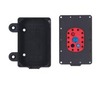 WGFOIP Caja Receptora RC, Funda Protectora Sellada de Aleación de Aluminio Duradera para Coches Trepadores de Control Remoto 1/10, Accesorios (#3)