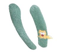 WGFOIP Cojín para Asiento de Inodoro, Funda Cálida de Felpa Suave para Baño de Invierno, Almohadilla Acolchada Higiénica y Lavable para Asiento de Inodoro, 1 Pieza