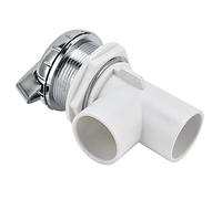 WGFOIP Convertidor de un Orificio, Desviador de Bañera Funcional y Duradero para Piscinas, Baños Públicos y Duchas, Plástico, 11x5,5x3,5 Cm, 1 Unidad