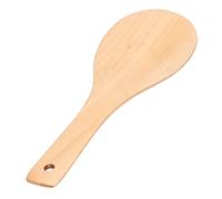 WGFOIP Cuchara de Arroz de Madera con Cabeza Redonda, Utensilios de Cocina Naturales para Cocina Familiar, 1 Cuchara