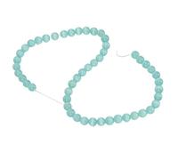 WGFOIP Cuentas de Piedra para Manualidades, Joyería de 8mm, para Hacer Pulseras y Collares Elegantes, Piedra Natural para Artesanías (verde mar azul)