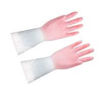 WGFOIP de Limpieza de Cocina, Impermeables, de Látex, Diseño Degradado, para Cocina, Lavavajillas, Lavandería, Limpieza del Hogar, 1 par (S)