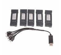 WGFOIP Drone con Batería de Litio de 1200 MAh, Batería de Cuadricóptero RC Liviana y Resistente con Cable de Cargador para E58 L800 JY019 S168