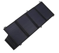 WGFOIP El Banco Portátil del Poder del Cargador Solar 22W con Las Salidas Duales del USB para Acampar Va de Excursión la Prenda Impermeable del Viaje