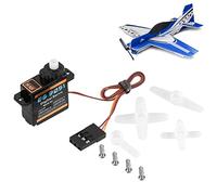 WGFOIP EMAX ES9051 Servo Digital de 11 G para Avión 3D F3P RC, Rápido y Preciso, Fácil de Instalar y Desmontar para Avión 3D F3P RC