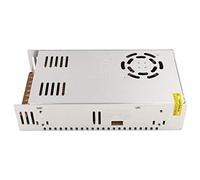 WGFOIP Equipo Industrial DC 12V 30A Adaptador de Fuente de Alimentación Conmutada LED para Luces de Pantalla LED y Sistemas de Control Industrial, Material de Aleación de Aluminio de