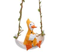 WGFOIP Estatua de Pato Oscilante para Decoración Al Aire Libre