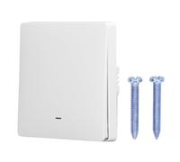 WGFOIP Interruptor de Pared WiFi para Control Inteligente del Hogar con Activación por Voz y Función de Sincronización para una Gestión Eficiente del Hogar, Material ABS
