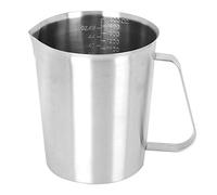 WGFOIP Jarra de de Lecho de Leche, 1500 Ml Café de Acero Inoxidable Caza de Espuma con Escala para Cappuccino Latte Latte Art para la Oficina en el Hogar Café