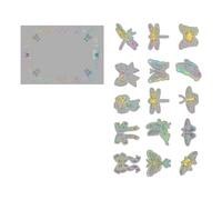 WGFOIP Juego de Pegatinas para Diario, 45 Unidades, con Diseño de Dibujos Animados, Autoadhesivas, Decoración Duradera para álbumes de Recortes y Diarios (damisela)