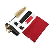 WGFOIP Kit de Boquilla de Saxofón Juego de Limpieza Premium para Instrumentistas de Saxofón Soprano Material ABS Duradero Incluye Cepillo y Grasa para Corcho