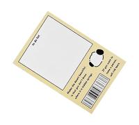 WGFOIP Lindas Hojas de Notas de Papel Duradero de 100 Páginas para Redacción de Listas y Planes de Aprendizaje - 60x90 Mm