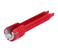 WGFOIP Llave para Grifo, Herramienta Duradera Multifuncional para una Fácil Instalación del Fregadero, 25 Cm, 1 Unidad