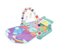 WGFOIP Matina de Juego de Recién Nacidos Musicales de Piano para Bebés con Luces y 5 Juguetes Extraíbles Durante 0 a 12 Meses Mat de Gimnasia Infantil Mats de Actividad Portátil Suave