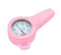 WGFOIP Medidor de Presión de Buceo de Metal con Diseño Luminoso de Brillo Nocturno para Lecturas Submarinas Precisas en Buceo - Materiales de Acero y Cobre - 1 Unidad (Rosa)