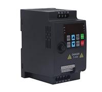 WGFOIP Mini Inversor de Frecuencia Trifásico, Bobina de Núcleo de Cobre Duradera, Convierte AC380V en AC0-380V, Adecuado para Bombas y Ventiladores, Tamaño de 2,2 KW