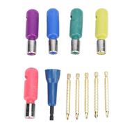 WGFOIP Pelacables Eléctrico y Twister Herramienta Eficiente para Pelar y Torcer para Uso Eléctrico e Industrial, Juego de 6 Piezas para Comodidad Portabilidad