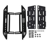 WGFOIP Placa de Paso Lateral de Metal para un Automóvil Axial SCX10 II 90046 RC, Pedales Mejor Experiencia de Rastreadores