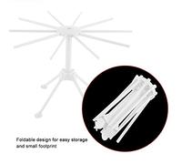 WGFOIP Rejilla para Secar Pasta, Práctico Secador Plegable con Soporte para Espaguetis para Uso Doméstico en la Cocina, Material No Tóxico de Calidad Alimentaria, 11 X 6,6 Pulgadas para Amantes de
