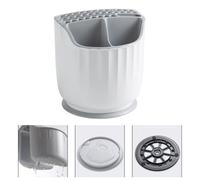 WGFOIP Soporte Giratorio para Utensilios, Organizador de Cuchillos de Cocina de Plástico Duradero para Fácil Acceso a la Preparación de Comidas, Almacenamiento de Utensilios para Cocineros Caseros