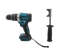 WGFOIP Taladro de Impacto Inalámbrico, Herramienta Eléctrica sin Escobillas con Mandril de 1/2 Pulgada para Proyectos de Bricolaje de Plástico, Metal y Madera, Litio de 18V