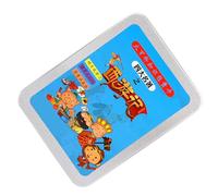 WGFOIP Tarjetas de Conocimiento Novedosas para el Aprendizaje Educativo, Tarjetas Interactivas Divertidas para Comprender Cuatro Novelas Famosas Chinas para Niños, 1 Caja, Material de Papel Seguro