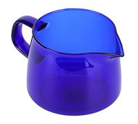 WGFOIP Taza de café de Vidrio de Borosilicato de 300 Ml, Taza Ergonómica para Compartir con Amigos, Ligera y Apta para Lavavajillas, 2,6x3,0x3,1 Pulgadas (Azul)