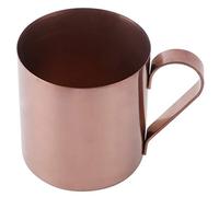 WGFOIP Taza de Cerveza de Acero Inoxidable de 400ml, Elegante Bebida para café y Cóctel para Bar en Casa, Material No Tóxico 304 (Oro rosa)