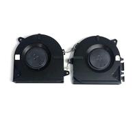 WGGYGMD Ventilador de refrigeración para CPU y GPU portátiles HP ZBook Power 15 G7 G8 G9 Zhan99 G3I G4I HSN-Q26C HSN-Q36C DC5V 4 Pines(G7 G8 a Pair of Fans)