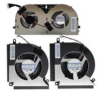 WGGYGMD Ventilador para MSI GT76 9SG MS-17H1 9SG-048CN i9-9900K RTX2080 2070 PABD18525BM N424 PABD18525BH N423 PABD0A308SH 1.0A 5VDC N422