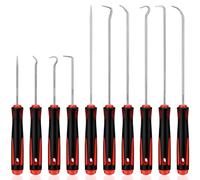 WGIDSKKI 10 Piezas Juego de PúAs Y Ganchos, Gancho de Mini PrecisióN, Herramienta de Sellado Anillos de Aceite, Gancho de PrecisióN Universal Para Quitar Mangueras y Juntas