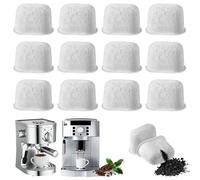 WGIDSKKI Juego de 12 filtros de agua para máquinas de café Ninja Luxe Café (es601), filtro de carbón activo, repuesto para cafeteras automáticas Ninja