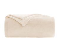 WGLF SUN Manta Franela 60 x 280 cm Extra Suave Cálido Manta Pelo Largo Suave Acogedoras para Navidad, Cumpleaños, Hogar, Sofá O Cama, Blanquecino