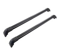WGNGVFEN 2 Piezas Barras de Techo Coche para Skoda Elroq 2025-2026, Aluminio Bacas Portaequipajes Transversales con Cerradura Ajustables Accesorios Exteriores,B/Black