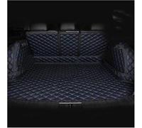 WGNGVFEN Coche Alfombrillas Maletero para Mazda CX-8 2019-2023, Cuero Alfombras Maletero Cobertura Completa Trasera Bandeja Impermeable Accesorios Interior,D/Black Blue