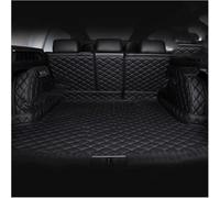 WGNGVFEN Coche Alfombrillas Maletero para Mazda CX-9 2019-2023, Cuero Alfombras Maletero Cobertura Completa Trasera Bandeja Impermeable Accesorios Interior,B/Black