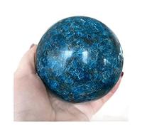 WGPHD Salud y hogar Esfera de Bola de apatita Azul Natural Esfera de Cuarzo de Cristal Mineral (Size : 30-35mm)