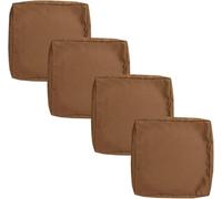 WGQR Pack of 4 Waterproof Outdoor Sofa Seat Cushion Cover 50 x 50 60 x 60 150 x 45 Patio Seat Cushions Cover for Indoor, Outdoor, Chair, Garden, Rattan Furniture (Colour 10.5 x 55 x 10 cm)