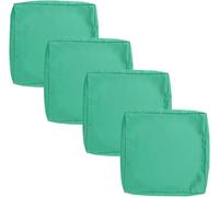 WGQR Pack of 4 Waterproof Outdoor Sofa Seat Cushion Cover 50 x 50 60 x 60 150 x 45 Patio Seat Cushions Cover for Indoor, Outdoor, Chair, Garden, Rattan Furniture (Colour 14.5 x 55 x 10 cm)