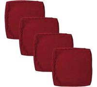 WGQR Pack of 4 Waterproof Outdoor Sofa Seat Cushion Cover 50 x 50 60 x 60 150 x 45 Patio Seat Cushions Cover for Indoor, Outdoor, Chair, Garden, Rattan Furniture (Colour 4.5 x 55 x 10 cm)