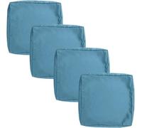 WGQR Pack of 4 Waterproof Outdoor Sofa Seat Cushion Cover 50 x 50 60 x 60 150 x 45 Patio Seat Cushions Cover for Indoor, Outdoor, Chair, Garden, Rattan Furniture (Colour 5.5 x 55 x 10 cm)