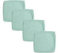 WGQR Pack of 4 Waterproof Outdoor Sofa Seat Cushion Cover 50 x 50 60 x 60 150 x 45 Patio Seat Cushions Cover for Indoor, Outdoor, Chair, Garden, Rattan Furniture (Colour 11.5 x 55 x 10 cm)