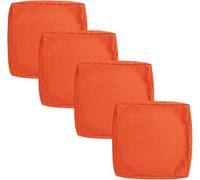 WGQR Pack of 4 Waterproof Outdoor Sofa Seat Cushion Cover 50 x 50 60 x 60 150 x 45 Patio Seat Cushions Cover for Indoor, Outdoor, Chair, Garden, Rattan Furniture (Colour 25.5 x 55 x 10 cm)