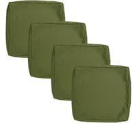 WGQR Pack of 4 Waterproof Outdoor Sofa Seat Cushion Cover 50 x 50 60 x 60 150 x 45 Patio Seat Cushions Cover for Indoor, Outdoor, Chair, Garden, Rattan Furniture (Colour 8.5 x 65 x 10 cm)