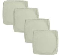 WGQR Pack of 4 Waterproof Outdoor Sofa Seat Cushion Cover 50 x 50 60 x 60 150 x 45 Patio Seat Cushions Cover for Indoor, Outdoor, Chair, Garden, Rattan Furniture (Colour 9.5 x 68 x 12 cm)