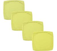 WGQR Pack of 4 Waterproof Outdoor Sofa Seat Cushion Cover 50 x 50 60 x 60 150 x 45 Patio Seat Cushions Cover for Indoor, Outdoor, Chair, Garden, Rattan Furniture (Colour 2 x 46 x 8 cm)