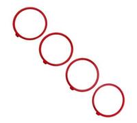 WGQRWX Anillo de decoración de salida de aire acondicionado del coche, para A3 S3 8V Cabriolet, para Sport Styling Creative Decoración Accesorios de coche Rejilla de ventilación(Red)