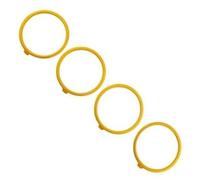 WGQRWX Anillo de decoración de salida de aire acondicionado del coche, para A3 S3 8V Cabriolet, para Sport Styling Creative Decoración Accesorios de coche Rejilla de ventilación(Yellow)
